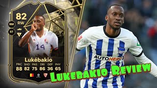 FC 24 | 82 LUKEBAKIO TOTW PLAYER REVIEW | WORTH THE UPGRADE? 🤔 🔥