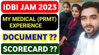 IDBI Junior AM PRMT Test Experience 2023 || IDBI JAM Medical Test Experience 2023 ||