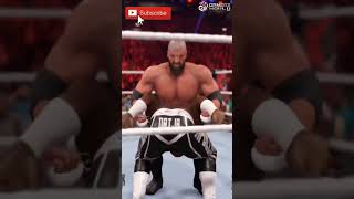 WWE2K22 HHH AND SETH ROLLINES VS APOLLO AND KEVIN MATCH FULL VIDEO LINK IN COMMENTBOX #viral #shorts