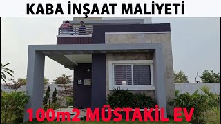 MÜSTAKİL EV GÜNCEL KABA İNŞAAT MALİYETİ