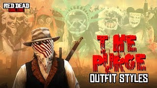 Red Dead Online THE PURGE OUTFIT STYLES