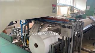 Automatic toilet paper and kitchen towel cutting machine#toiletpapermachine #toilet #kitchentowel