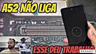 Samsung A52 Não liga e não dá imagem - Celular em curto | Reparo de placa passo a passo | Resolveu?