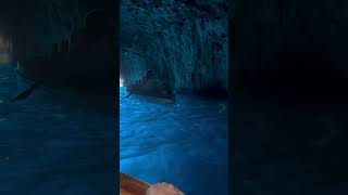 Inside Blue Grotto Capri