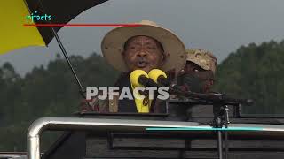 H.E YK Museveni campaigns for NRM’s Kabagyenyi in Kisoro