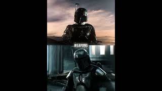 Boba Fett vs Jango Fett  #starwars