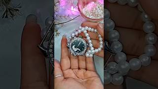 DIY Pearl Watch ✨ || Reuse Old Watch #connectionofart #shorts #diy #watch