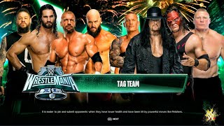 Team Triple H Vs Team Undertaker - Tag Team Elimination Match | WWE 2k24