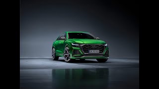 2020 Audi RS Q8 sporty SUV coupe - Drives and exterior interior