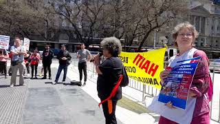 Frente a la Cumbre de la CELAC alegato antirracista de Sandra Chagas