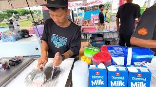 BELI ES KRIM GULUNG DI MENARA PANDANG TERATAI PURWOKERTO‼️