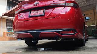 Toyota Yaris Ativ 1.2 New Muffler Revving