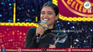 Chaitra J Achar Fun Moments with Niranjan Deshpande | Rising Star | Chittara Star Awards 2024