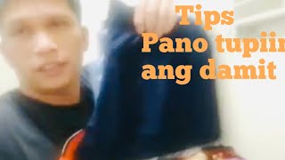 Tips ng isang bekle pano tupiin ang damit na walang gusot?/YAH KURACHA