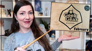 HARRY POTTER Unboxing: GEEK GEAR WIZARDRY Box (February '21)