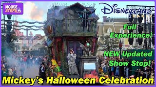 Mickey’s Halloween Celebration Parade & NEW Show Stop at Disneyland Paris - 2024 w/Phantom, Mickey +