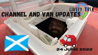 Channel update | Changes to Vauxhall Combo Van | Scotland Trip in July | #vanlife