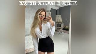 NAUGHTY COSPLAY & UNIFORM BY ALEXANDERA. INSTAGRAM MODEL. TIKTOK. DANCING. MUST WATCH