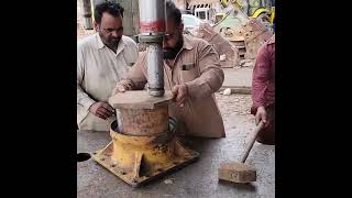 Unusual Process of Making Bush of Motor Grader #shorts