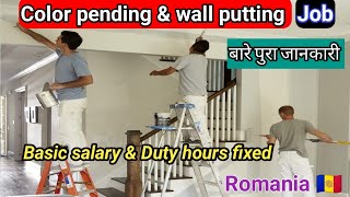 Colour penting & wall putting Kam kasto hunxa Ra Katti salary (sabai Kura video ma) @WLlama976