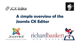 A simple overview of the Joomla CK Editor