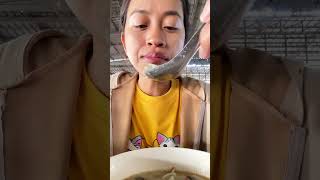 Eat Porridge at Food Market