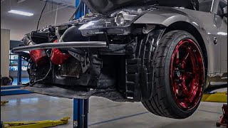 Street Faction Bash Bar installation Nissan 350Z