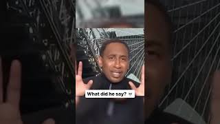 Stephen A. Smith - “If this brother had a few more inches” #stephenasmith #firsttake #espn