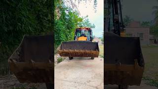 Jcb 3dx Backhoe Loader Machine Loading Mud in Sonalika Tractor #shorts