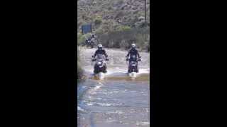 Synchronised river crossing - Cedarberg