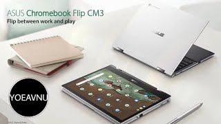 ASUS - The slim, light ASUS Chromebook Flip CM3 offers a 12” 3:2 display, 360° hinge