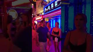 Bangkok Thailand nightlife street #bangkok #Thailand #walkingstreet #Nightlife