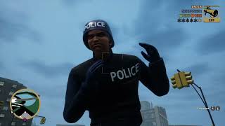 Grand Theft Auto III The Definitive Edition Swat try to punch me