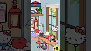 Hello Kitty and Gudetama Dorms Revisited #tocagirlz