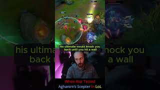 August - When Riot Tested Aghanim’s Scepter In LoL (Dota 2 Item)