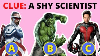 Guess the MARVEL super hero in 3 seconds..! | Marvel Characters