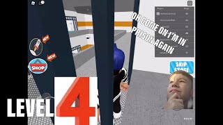 Roblox. Escape the prison part 3 level 4