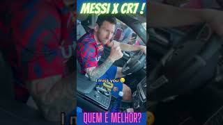 VOCÊ QUERIA UMA VIDA ASSIM ? Messi x CR7 quem é melhor #shorts