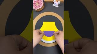 Mother's Day is coming soon, Let's make a pretty paper Apron for mom| DIY craft #shorts