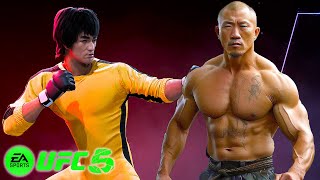 UFC5 Bruce Lee vs Dragon Warrior UFC 5 - Super Fight