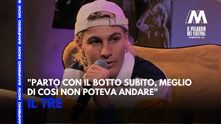 Sanremo, Il Tre a MOW: "Parto con il botto subito, meglio di così non poteva andare"