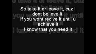 Rock Mafia - Fly Or Die (Lyrics)