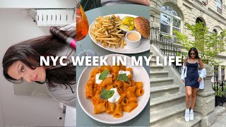 NYC WEEK IN MY LIFE: shopping in soho, whole foods haul, thrift/vintage finds, pr unboxing