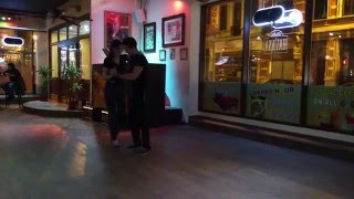 Kizomba Classes & Party at "Little Havana" by jvDance Kizomba in Brussels. Diana & Laurent.