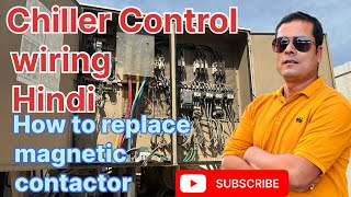 chiller control panel wiring diagram |  chiller control panel | hvac training videos | chiller plant