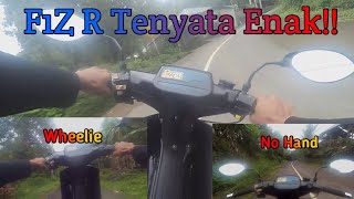 TEST RIDE F1Z R SAMPE WHEELIE, STANDAR JENGAT !! | KRT_Speed Bali