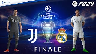 Juventus - Real Madrid ⚽️ Finale Champions League Realistic Match Sim ft. Mbappe' | FC 24