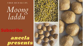 Moong Laddu | How to make moong dal laddu | Green gram laddu