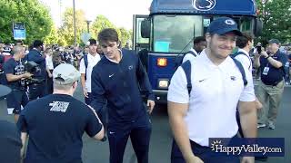 Penn State-Buffalo team arrival