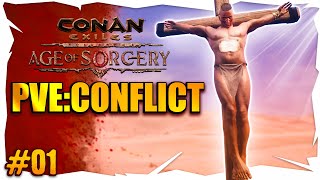 Welcome to our Beginning - Conan Exiles Episode #01 - Age of Sorcery